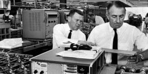 Bill Hewlett and Dave Packard