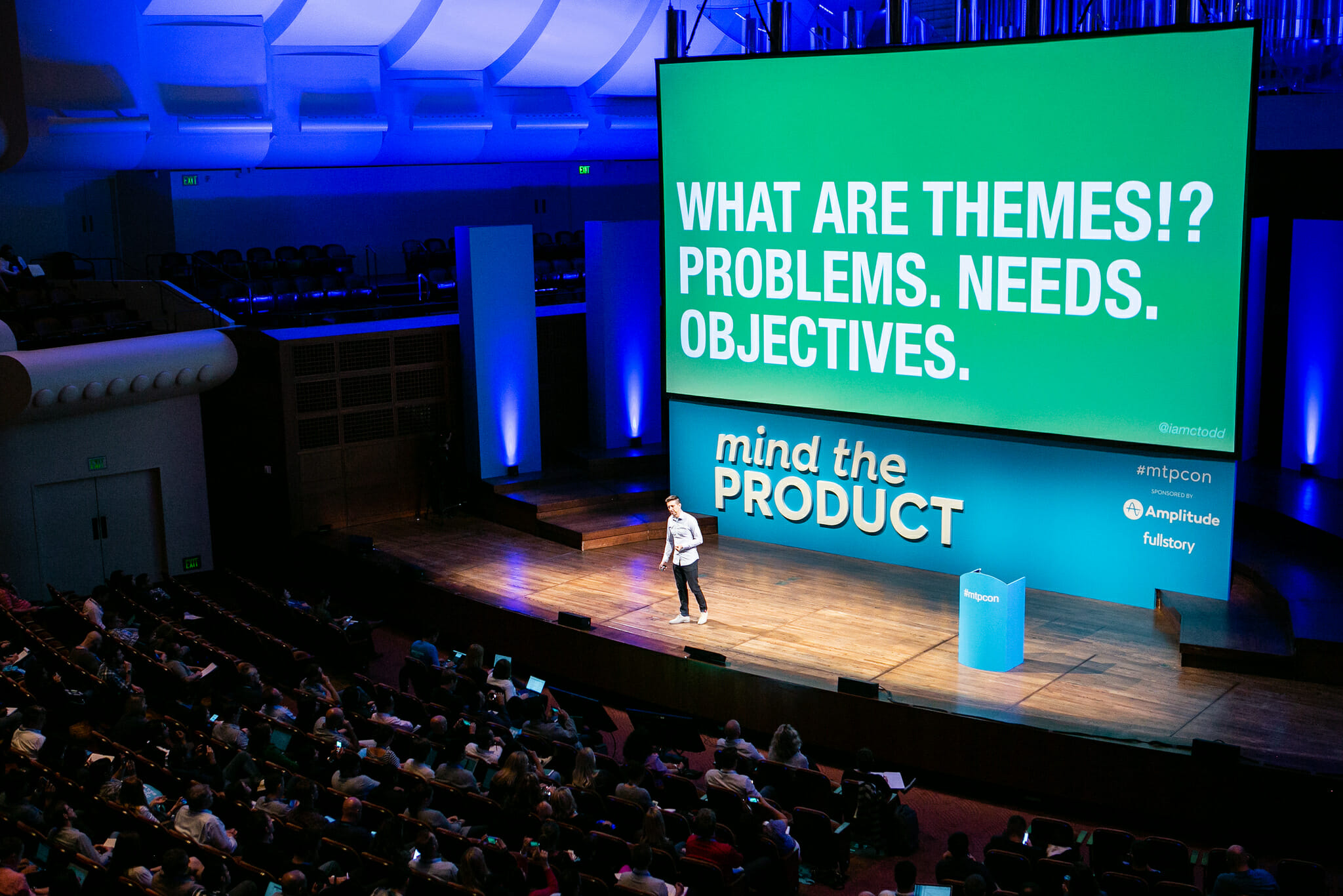 C Todd Lombardo asks What are themes? at mtpcon San Francisco