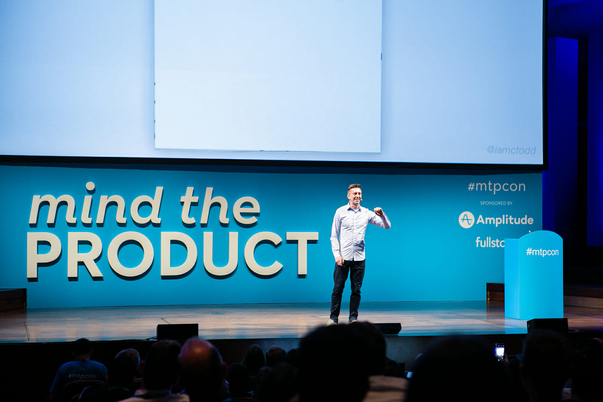 C Todd Lombardo on stage at mtpcon sf 2018