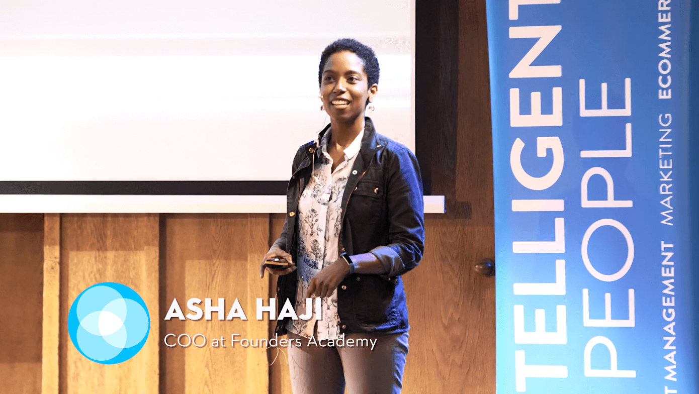 ProductTank talk Leveling Up in the Product World by Asha Haji