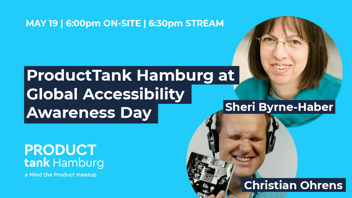 ProductTank Hamburg celebrates Global Accessibility Awareness Day