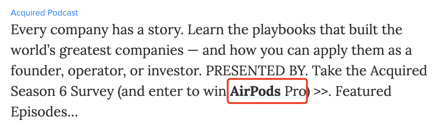 AirPods, referral, product 